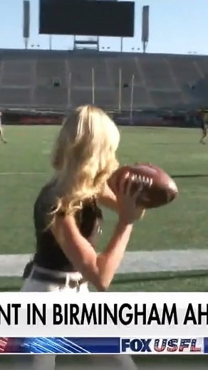 Abby Hornacek on Instagram: "The USFL kicks off this weekend and we’ve got your coverage all weekend long on @foxandfriends! A special thanks to @spatt_20 for turning on the jets after a 4-hour practice!"