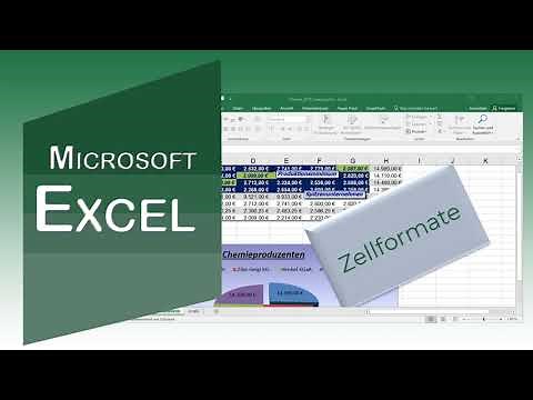 Excel - Zellen, Zeilen, Spalten formatieren