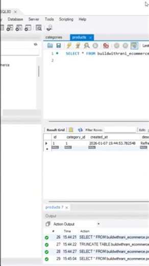 Add Product API • SpringBoot + MySQL Tested on Postman More details on buildwithrani.com #springboot