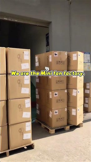 Hand-held fans shipped to the United States#MiniFan