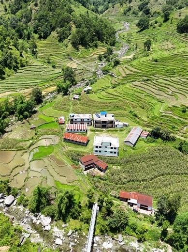 📍 Aandha Aandhi Secondary School, Aadhikhola Syangja @Binod Chhetri #recpictures #aadhikhola #explorenepal #nepaltourism #dji