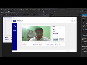 Face Recognition application in .Net Windows-Form