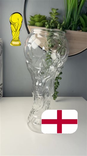 Football Trophy Style Glass If you’re watching football or just want something a bit different from a standard glass, this is one of those pieces people bring out for game nights or when friends are over. • Trophy-style design inspired by football themes • Makes drinks feel a bit more fun for match days • Good conversation piece for guests • Suitable for home use or gifting • Easy to use like a regular glass #footballfans #worldcup #glasses #matchday #tiktokmademebuyit