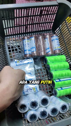 1 / 5 Roll Multipurpose White / Brown / Green Nylon Twine Yarn / Nylon Thread Net Fishing Beg String