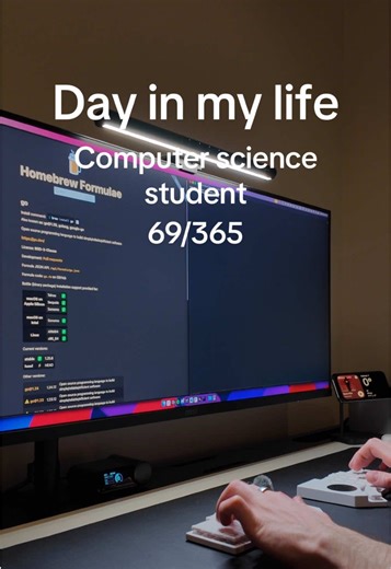 A Day in My Life as a Computer Science Student