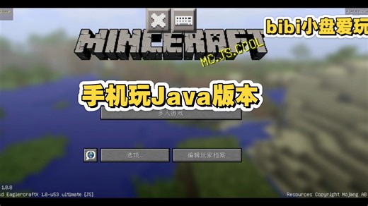 [mc小盘]手机玩Java版,教程无需下载