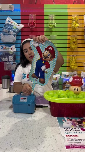 Super Mario Bros Balloon Decoration Ideas