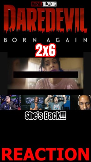 Daredevil Born Again 2x6 #Daredevil #Marvel #Shorts #MarvelShorts #Reaction #JessicaJones #WTF