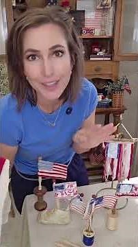 Make Your Own Vintage American Flag DIY! 🇺🇸✨ | Fun Craft Kit
