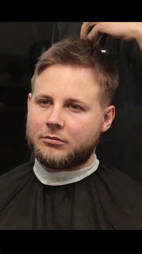 From Hair to Buzz Cut ✂️ Satisfying ASMR #thebarbersarms #satisfying #buzzcut #barber