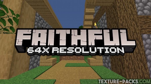 Faithful 64x Texture Pack 1.21.11 / 1.21.10 | Download