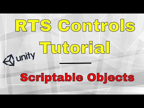 RTS Movement/Combat in Unity Pt 6 - Scriptable Objects