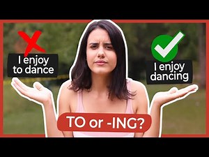 TO ou ING depois de um VERBO? Gerund or Infinitive?