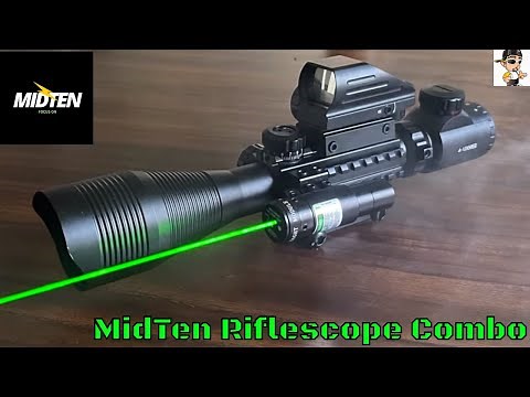 MidTen Riflescope Combo 4-12x50EG Dual Illuminated Optics