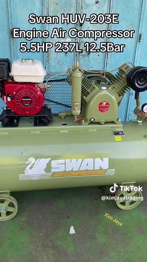 Swan HVU-203E 5.5HP Honda Engine Air Compressor