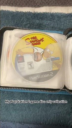 My PlayStation 2 game disc only collection