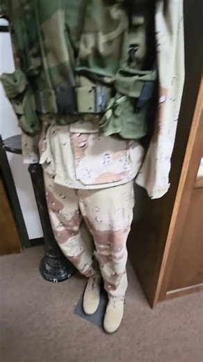 desert storm uniform michigan heros museum