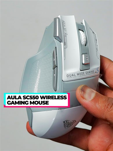 🔥 Upgrade your setup with the AULA SC550 Wireless Gaming Mouse a reliable and lightweight mouse designed for everyday use and gaming performance. Featuring dual-mode connectivity (2.4GHz wireless wired), adjustable DPI up to 4800, 1000Hz polling rate, RGB lighting effects, and a lightweight ergonomic design (~92g) for comfortable long sessions. It also comes with a rechargeable battery and smooth tracking for work, gaming, and general use. 💰 Price: KSh 2,200/- Available for purchase at esgamin