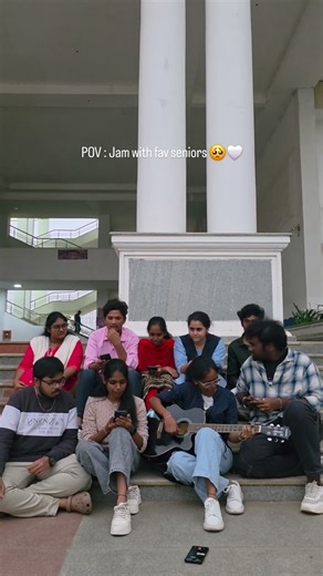 Jay Chowdary on Instagram: "@the_real_vss @divya.srgmp all time favs 😌🫶🫂 . . . . . . . . #instagood #university #reels #instagram #jamsession"