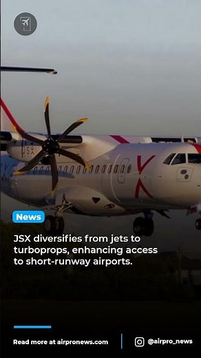 JSX expands fleet with efficient ATR 42-600 turboprops