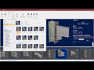 Connection Design Overview - Part 2: Connection Database & Design Workflow || Library, Type, BCF,BCW