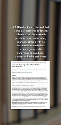 Journal Highlights: Same Day Discharge