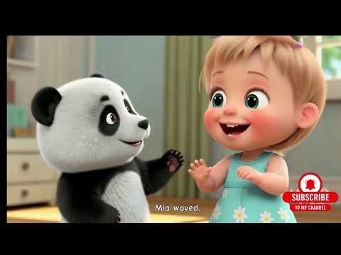 Baby Mia's Cartoon | Mia with Panda #babymia #baby #kidsrhymes #KidsEntertainment #babyspecialzone