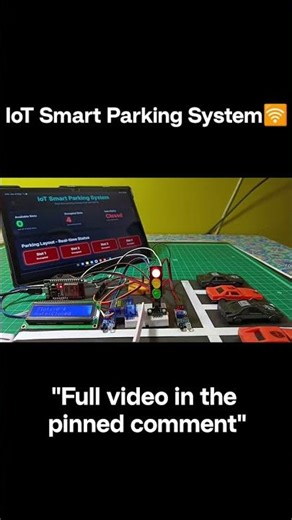IoT Smart Parking System #shorts #arduinoproject #iot #arduino #arduinotutorial #diy #arduino #esp32