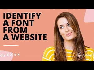 How to Identify a Font from a Website