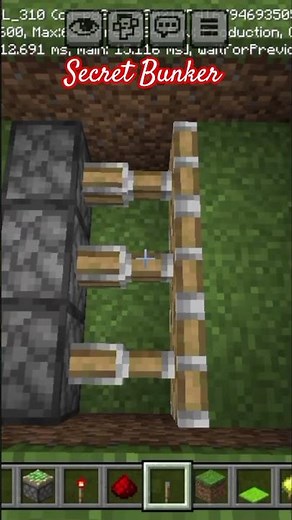 Making Secret Bunker in Minecraft 🕳️