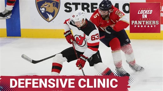 FULL SIXTY: Panthers scored early & it was enough as they shut out the Devils in a defensive clinic