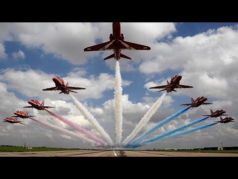 INCREÍBLES ACROBACIAS - AVIONES DE COMBATE