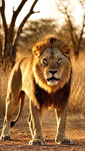 Asiatic Lion Roar | ASMR | Animal Sounds