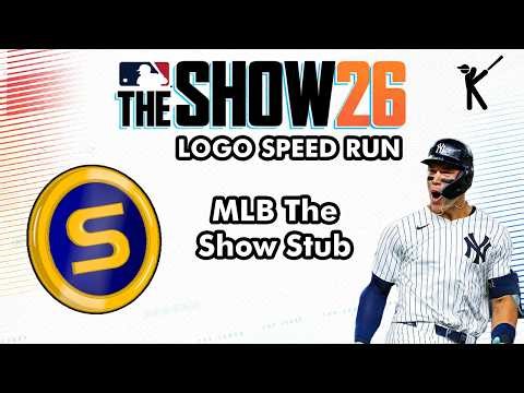 MLB The Show Logo Speed Run - Stub