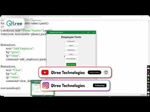 Python & MySQL Student Project: Employee Management System | Hariprasath S