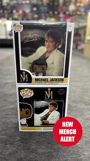 Michael Jackson Thriller Funko Pop! Album Figure with Case.The King...