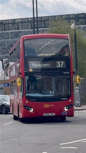 London bus Route 37 to Peckham ￼🚎🇬🇧|| #londonbuses #peckham #putney #redbus #wandsworth