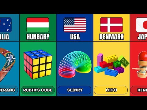 Toys From Different Countries