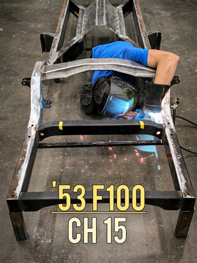 1953 Ford F100 Frame Restoration: Boxing & Crossmember Rework