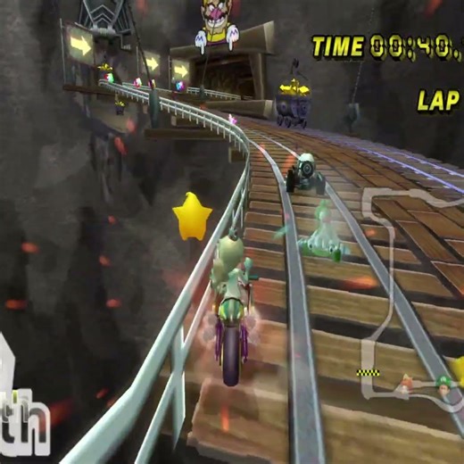 Poor Rosalina - Mario Kart Wii