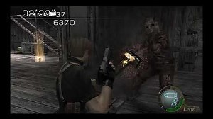 Resident Evil 4 Biohazard 4 Chainsaw Death Comparison (Japanese Censorship)