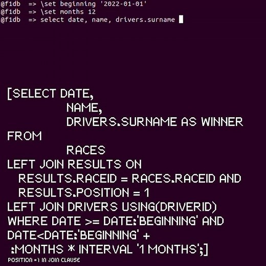 POSTGRESQL::parameters in join clause or in where clause