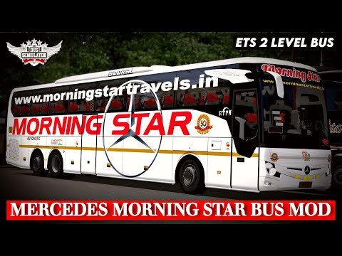 MERCEDES MORNING STAR BUS MOD For Bus Simulator Indonesia || Ets 2 Level Mod || Offroad Gamers ||