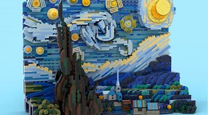 AliExpress is already selling a knock-off LEGO Ideas The Starry Night
