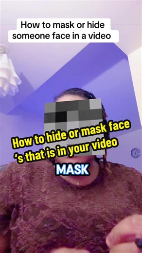 How to mask or hide someone’s face in your video#tiktoktips#tiktoktutorial#viralvideos#videoediting#contentcreator