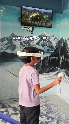 VR fun at Virtual Safari Park | Ravi Travel Vlogs