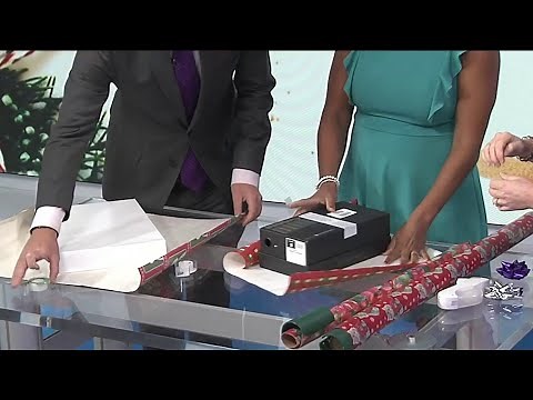 Holiday hacks: Diagonal gift wrapping
