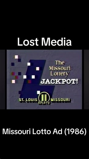 Missouri Lotto Ad (1986) #stlouis #missouri #fyp #trend #lostmedia