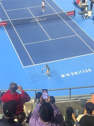 Alexander Bublik racket smash China Open — dramatic tiebreak exit