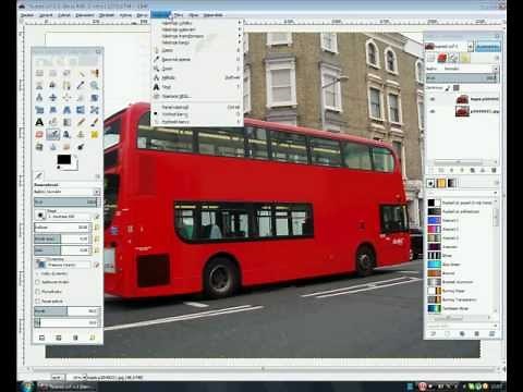 Gimp Tutoriál - Neúplné (částečné) odbarvení obrázku [GimperCZ]